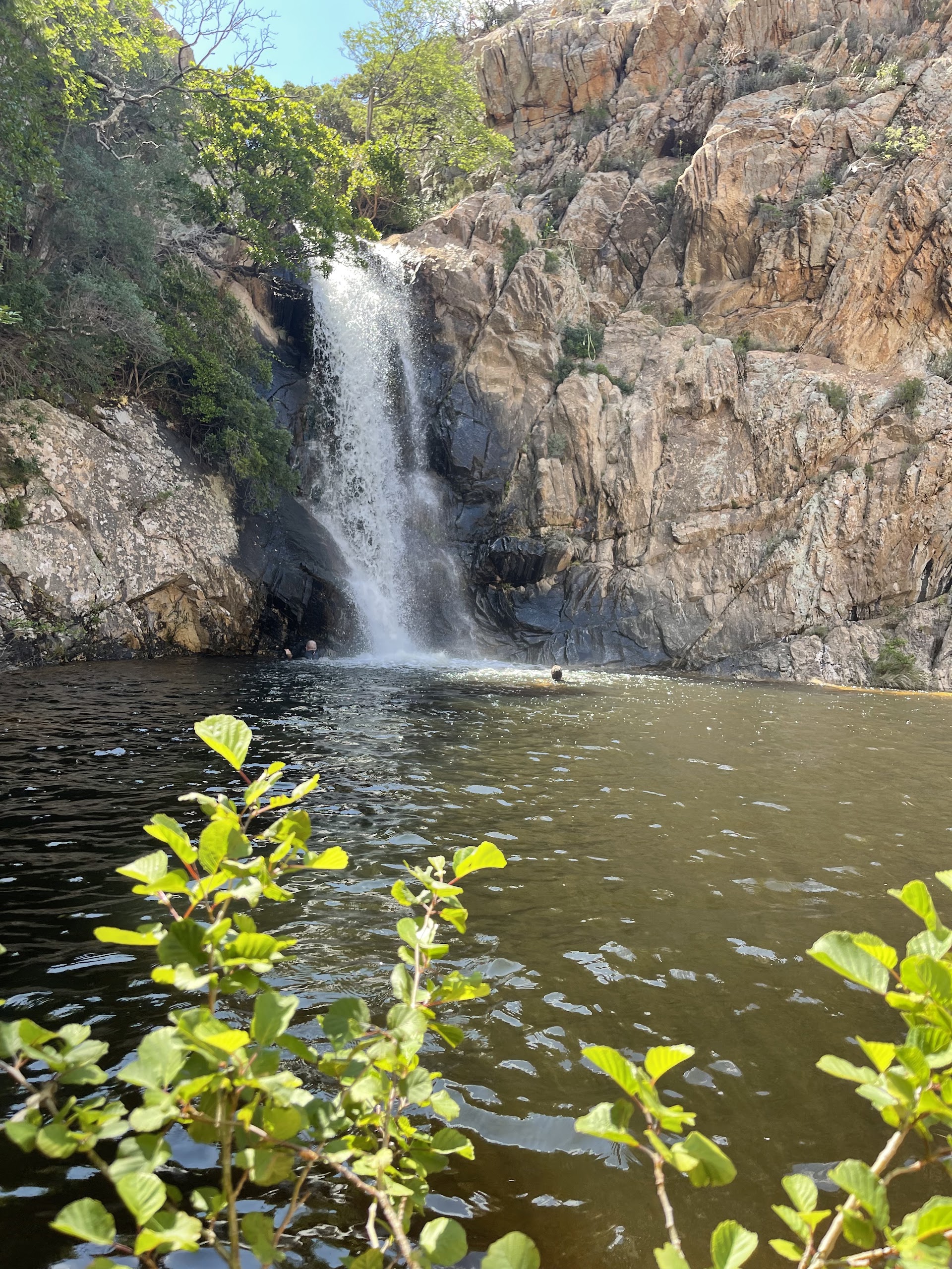Seconda cascata e Piscina Naturale rio Pitrisconi