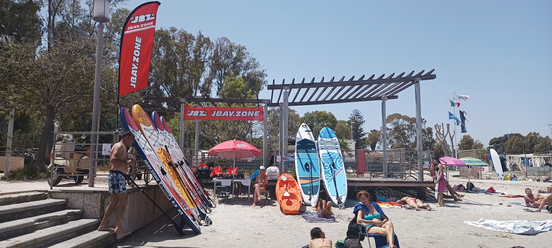 Sup&Kayak on Sardinia Beach