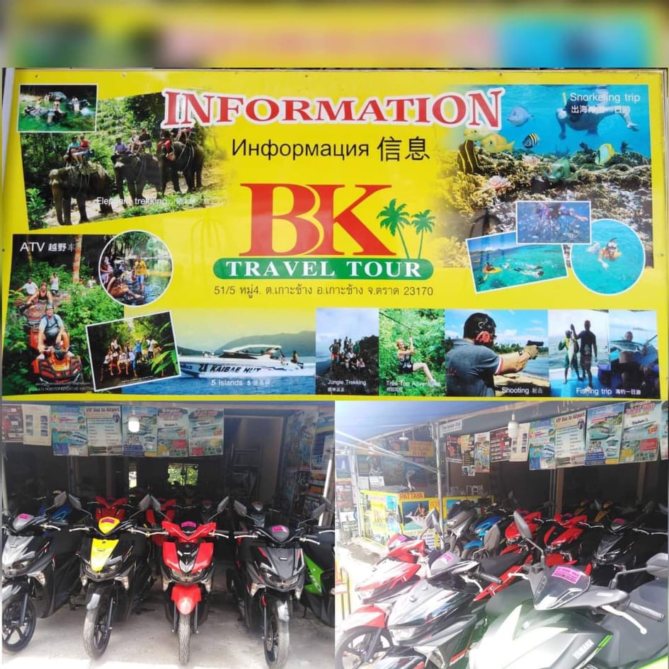 BK Travel and Scooter Rental