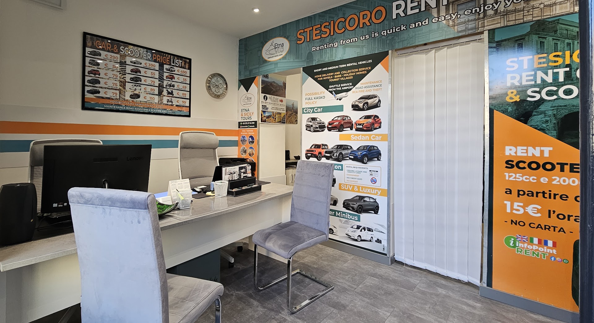 STESICORO CAR, SCOOTER AND MOTORBIKE RENTAL