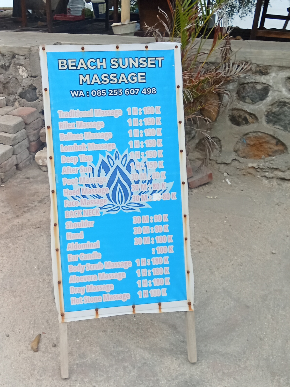 Purple pearl beach massage SPA