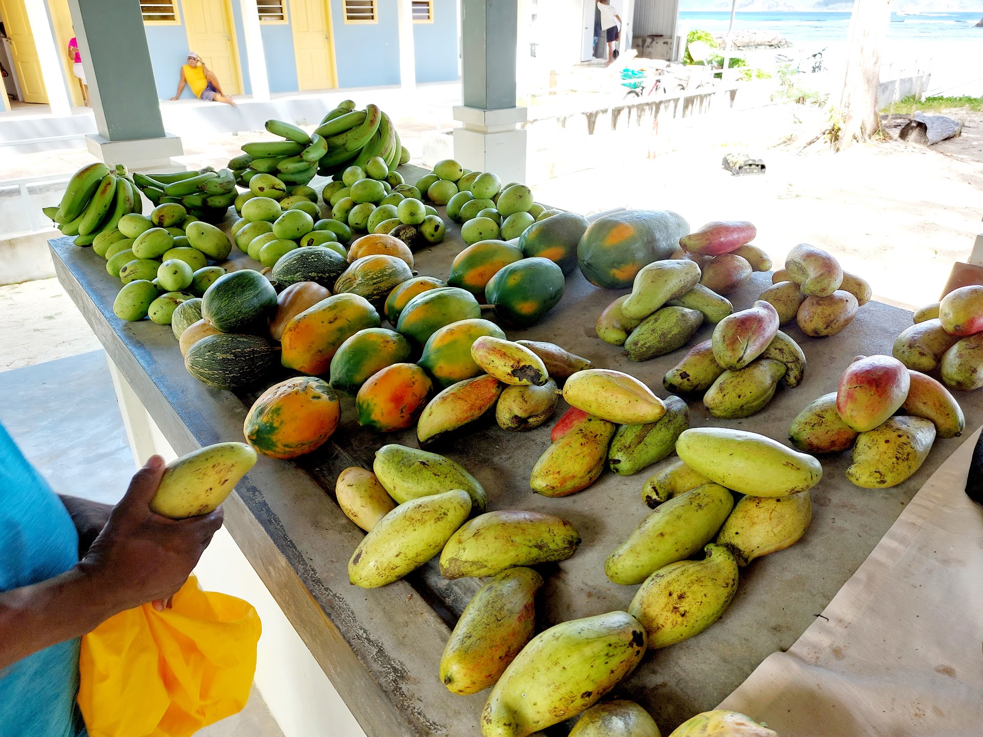 Local Fruit and Fish Market