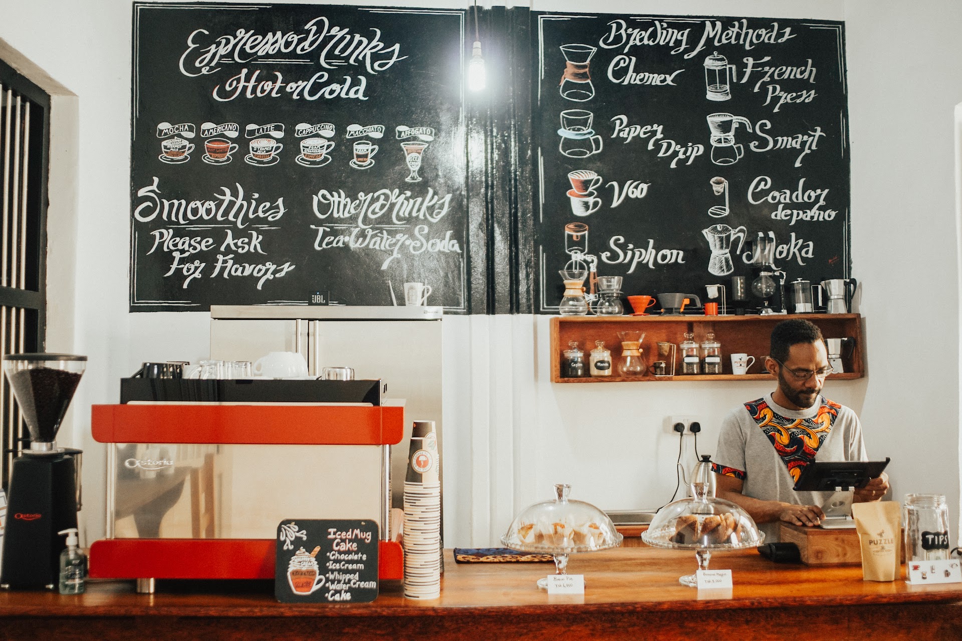 Puzzle Coffee Shop