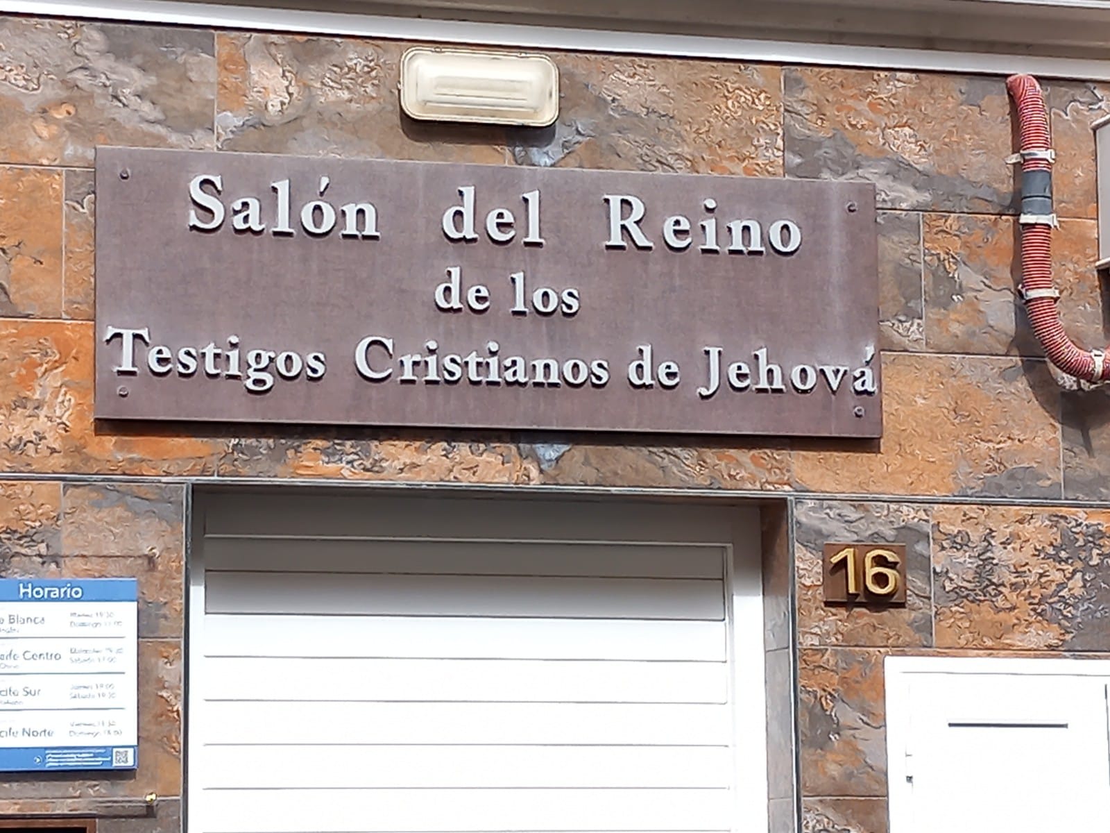 Salón del Reino de Los Testigos Cristianos de Jehová