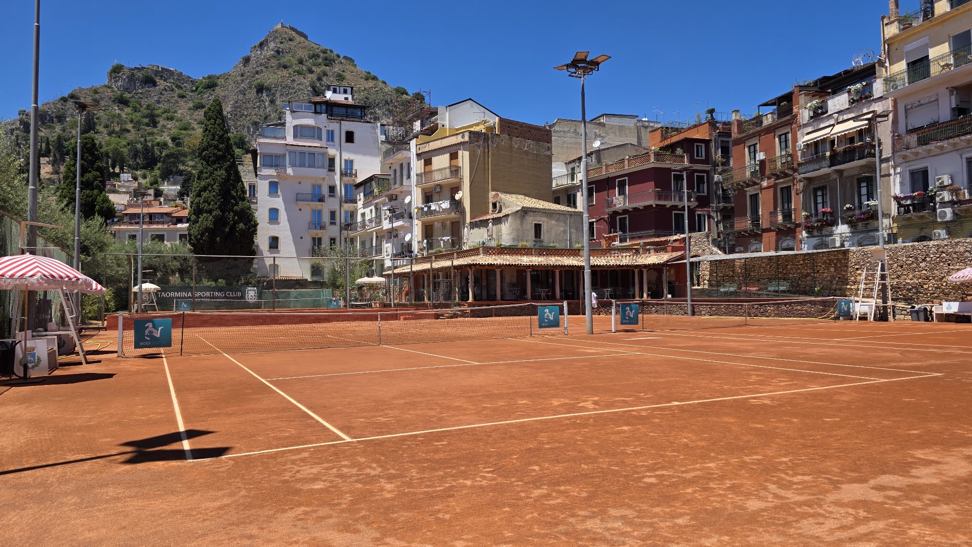 Tennis courts