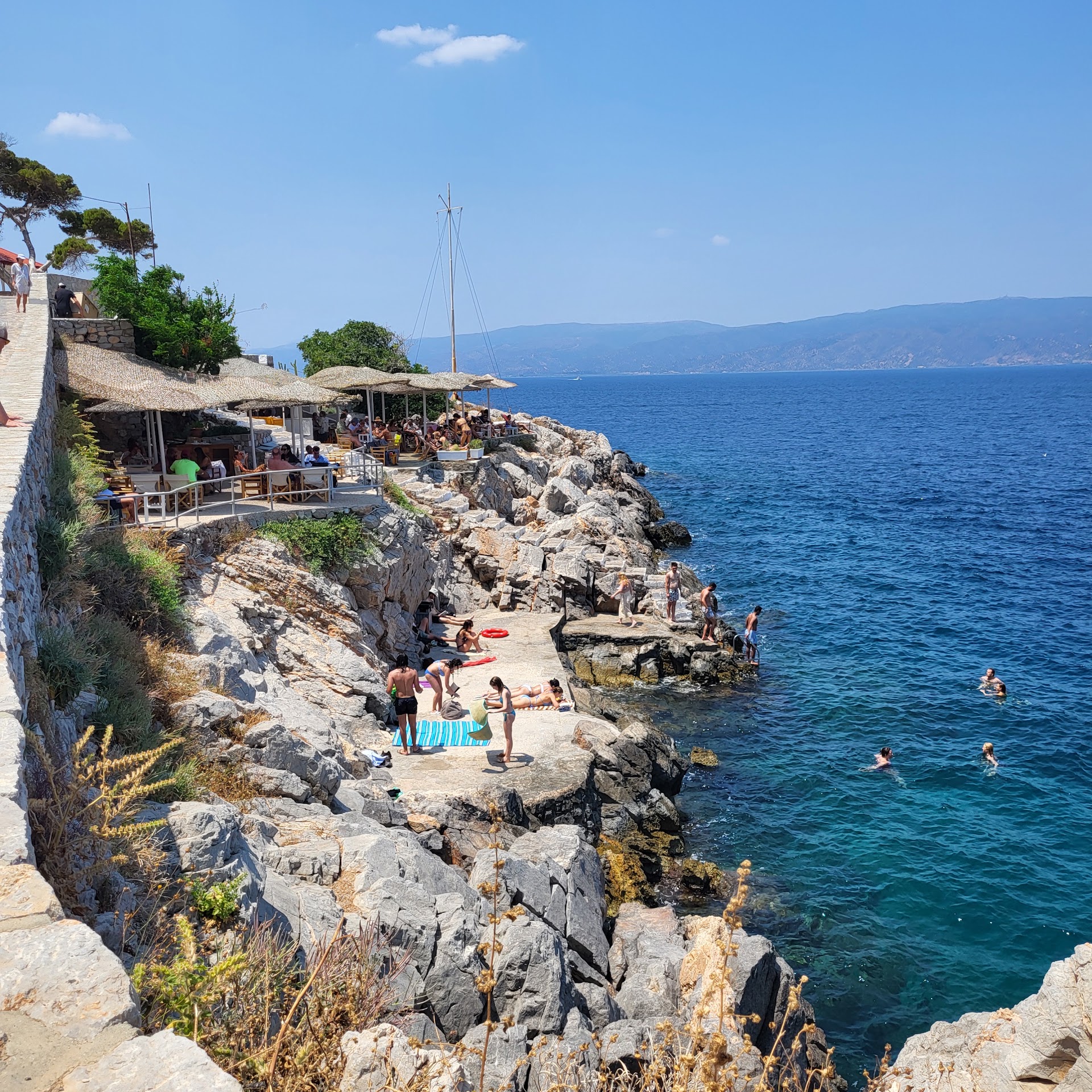 Spilia Beach Bar - Hydra