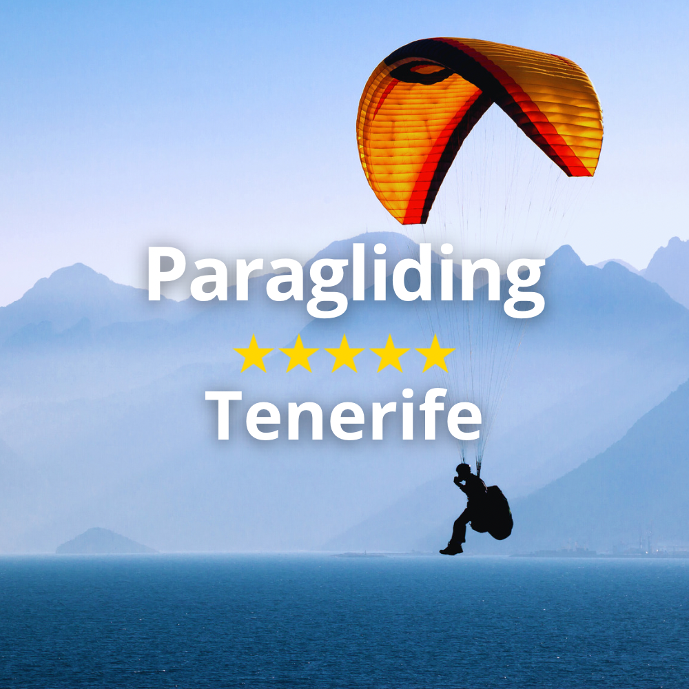Tandem paragliding in Tenerife
