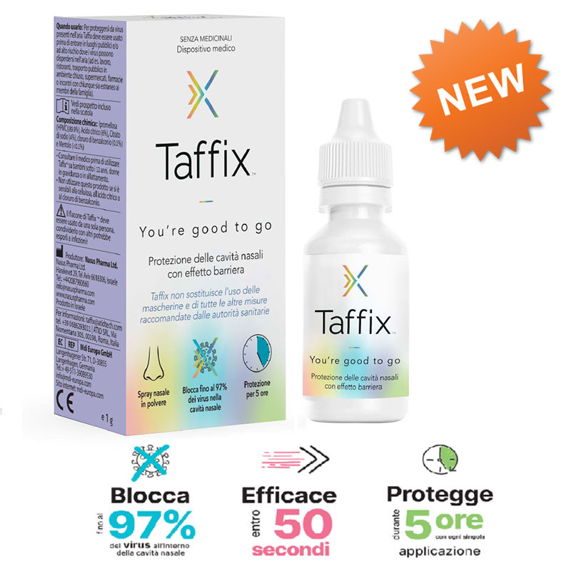 Taffix Spray Nasale Anti Pansemia Virus Variante Delta In Vendita On Line!