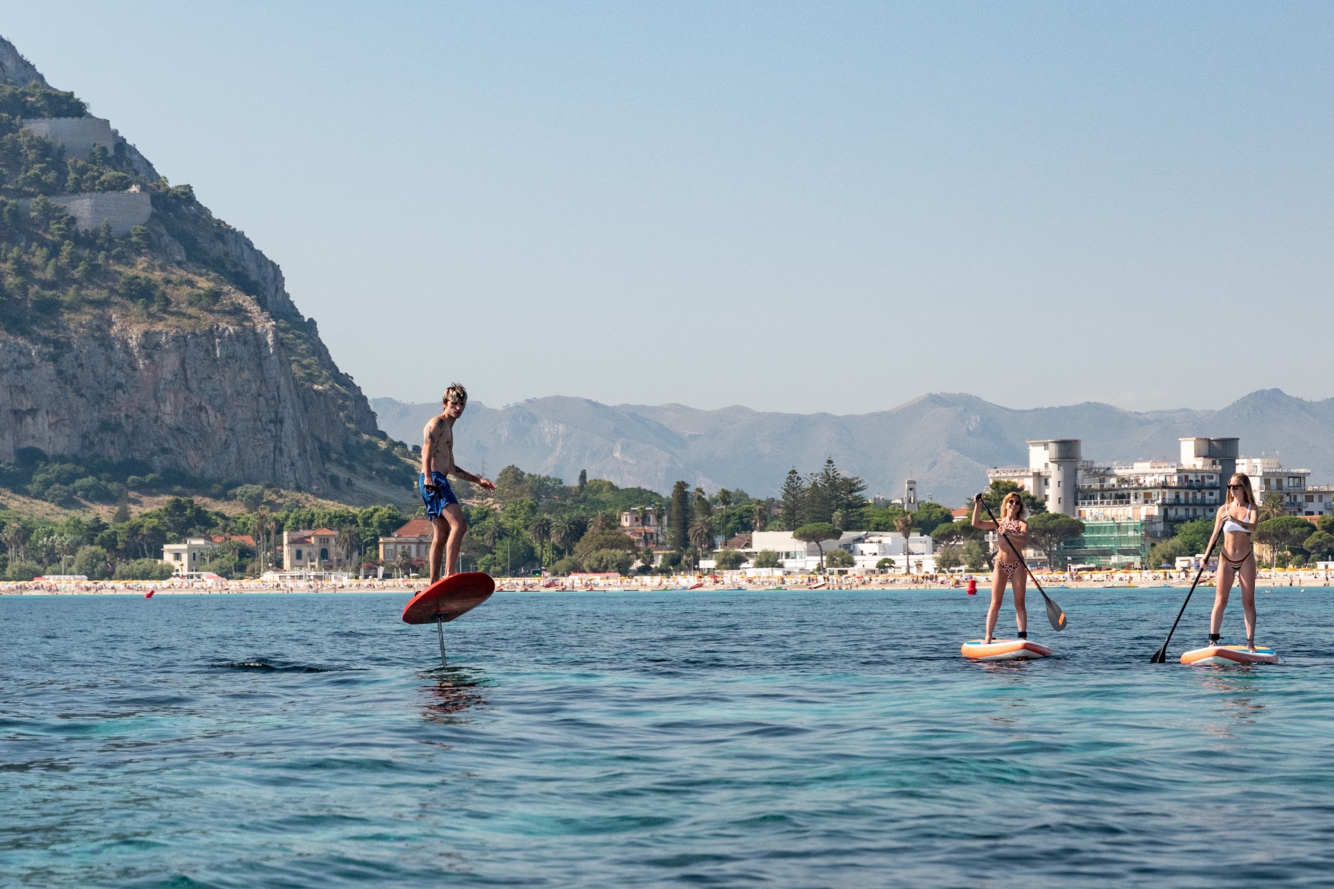 Water Experience - Stand Up Paddle (SUP) e E-Foil center - Mondello, Palermo