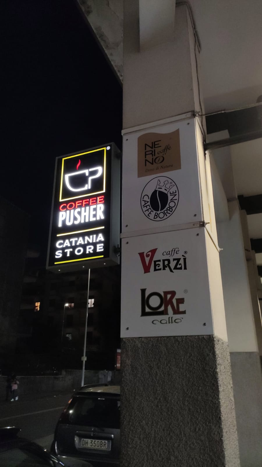 Coffee Pusher Catania Store