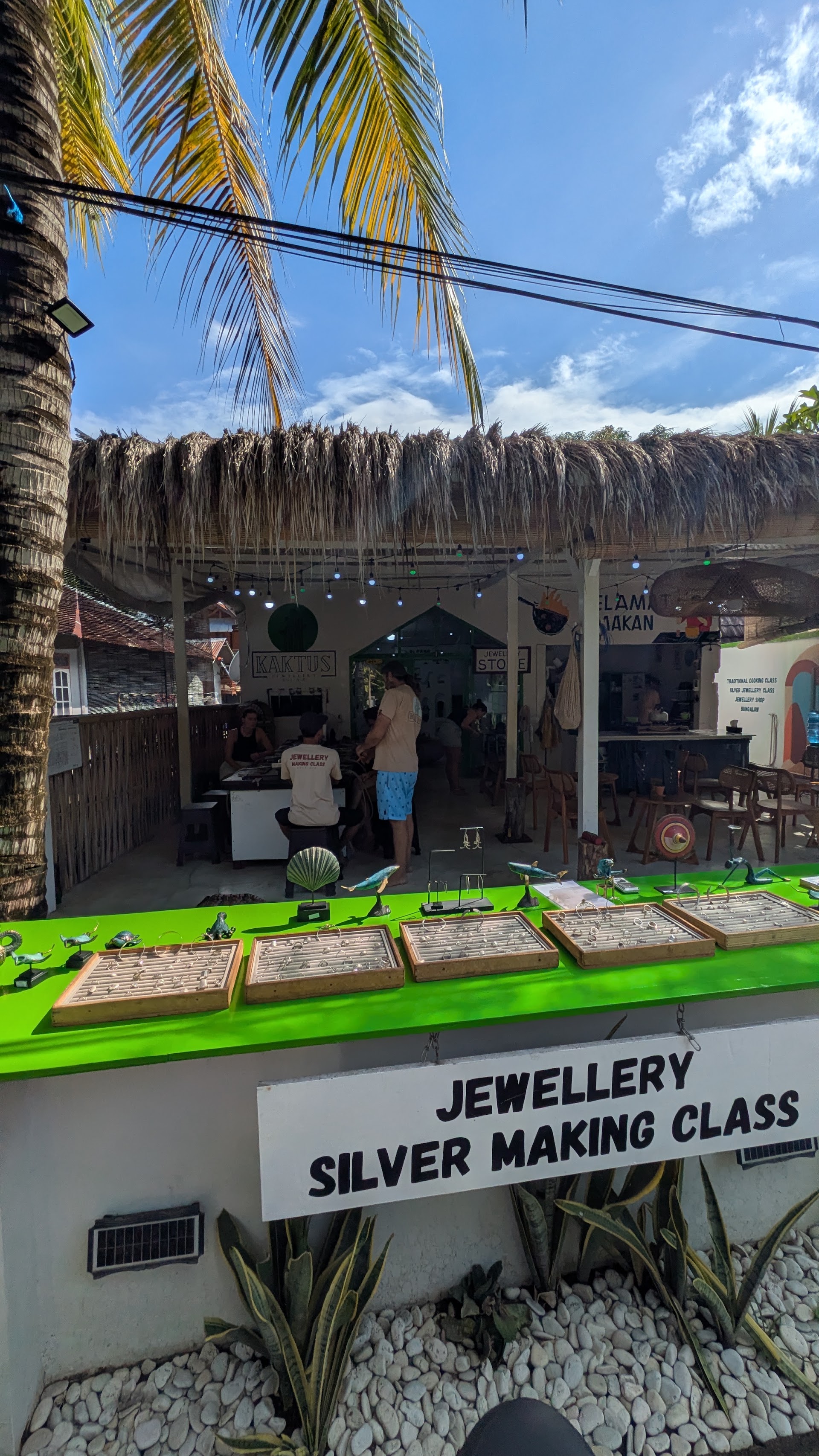 Kaktus silver jewellery making class