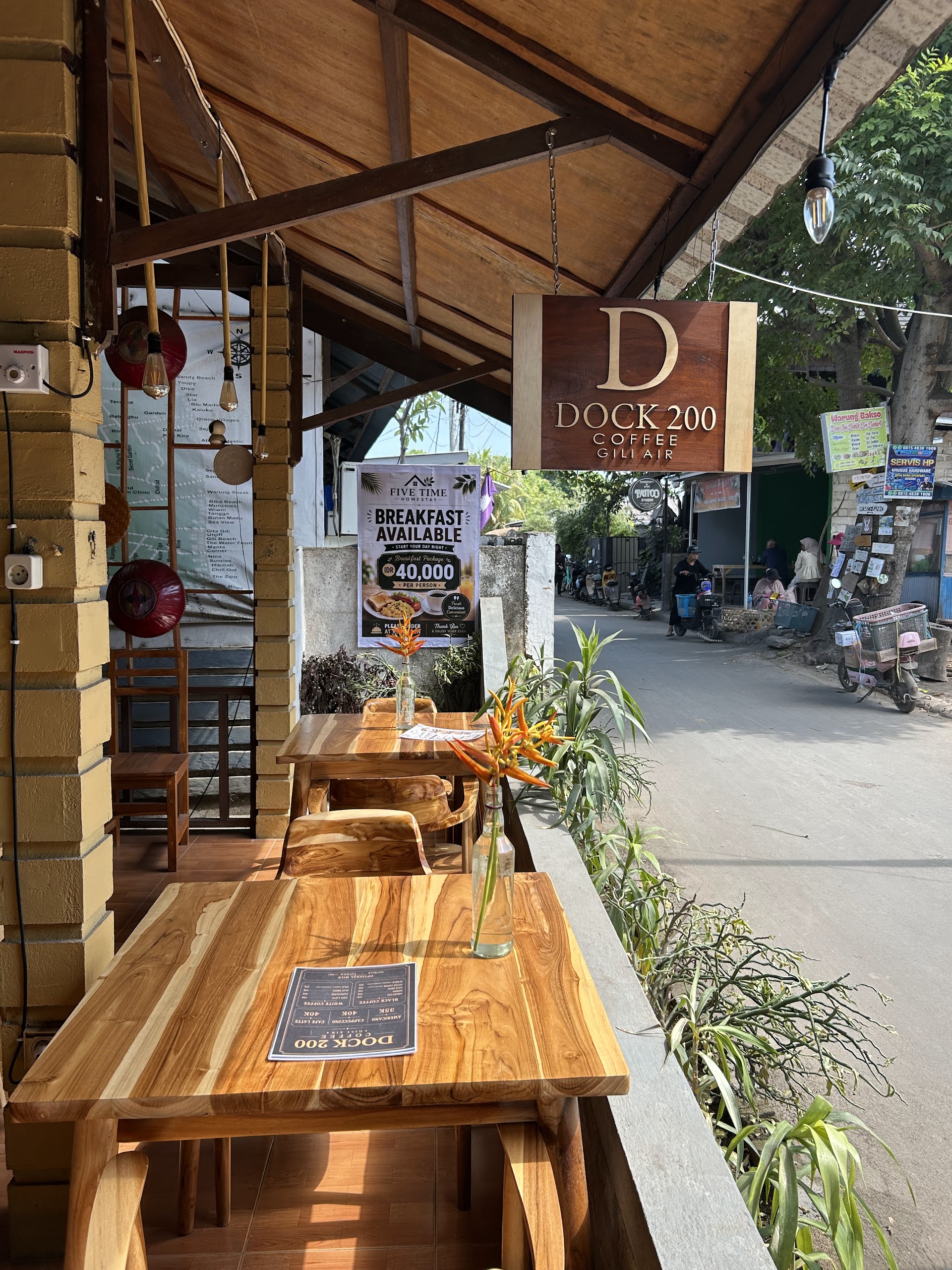 Dock 200 Coffee Gili air