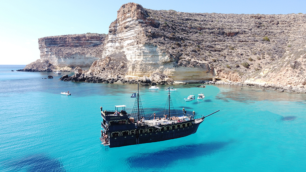 Lampedusa Boat Tours | Adriana Galleon
