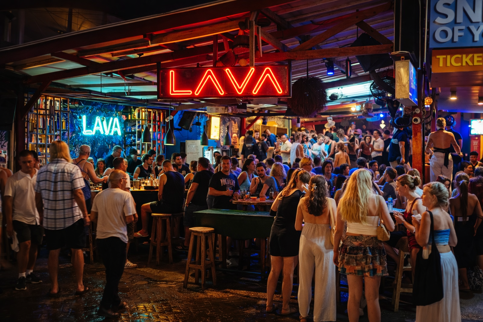Lava Bar & Sports Bar Gili Trawangan
