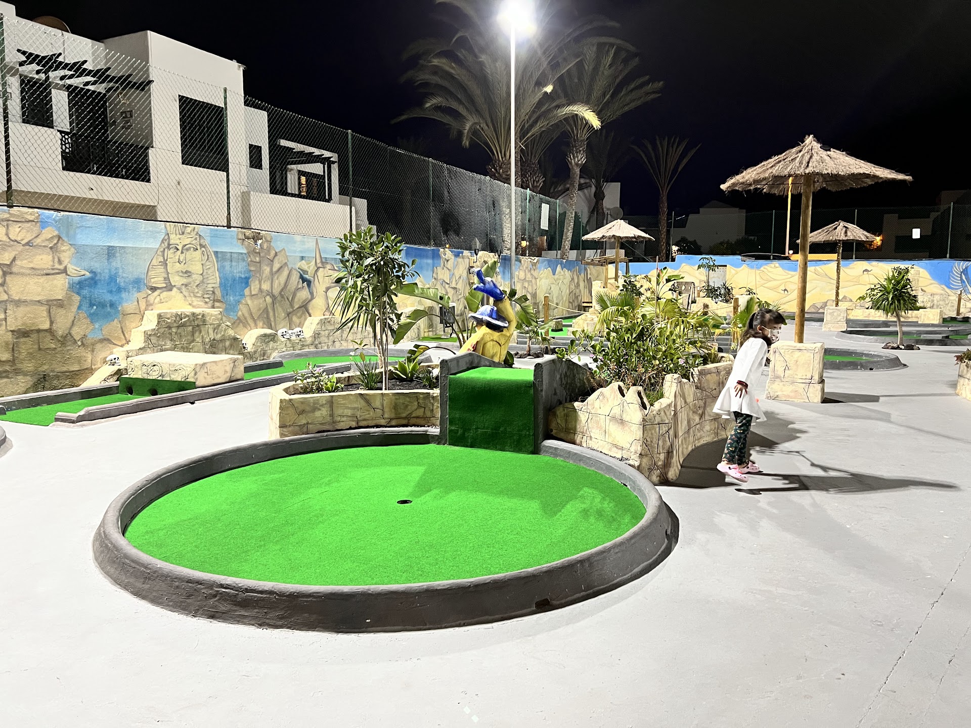 Forbidden Temple Park. Mini golf, Bar, Pool tables.