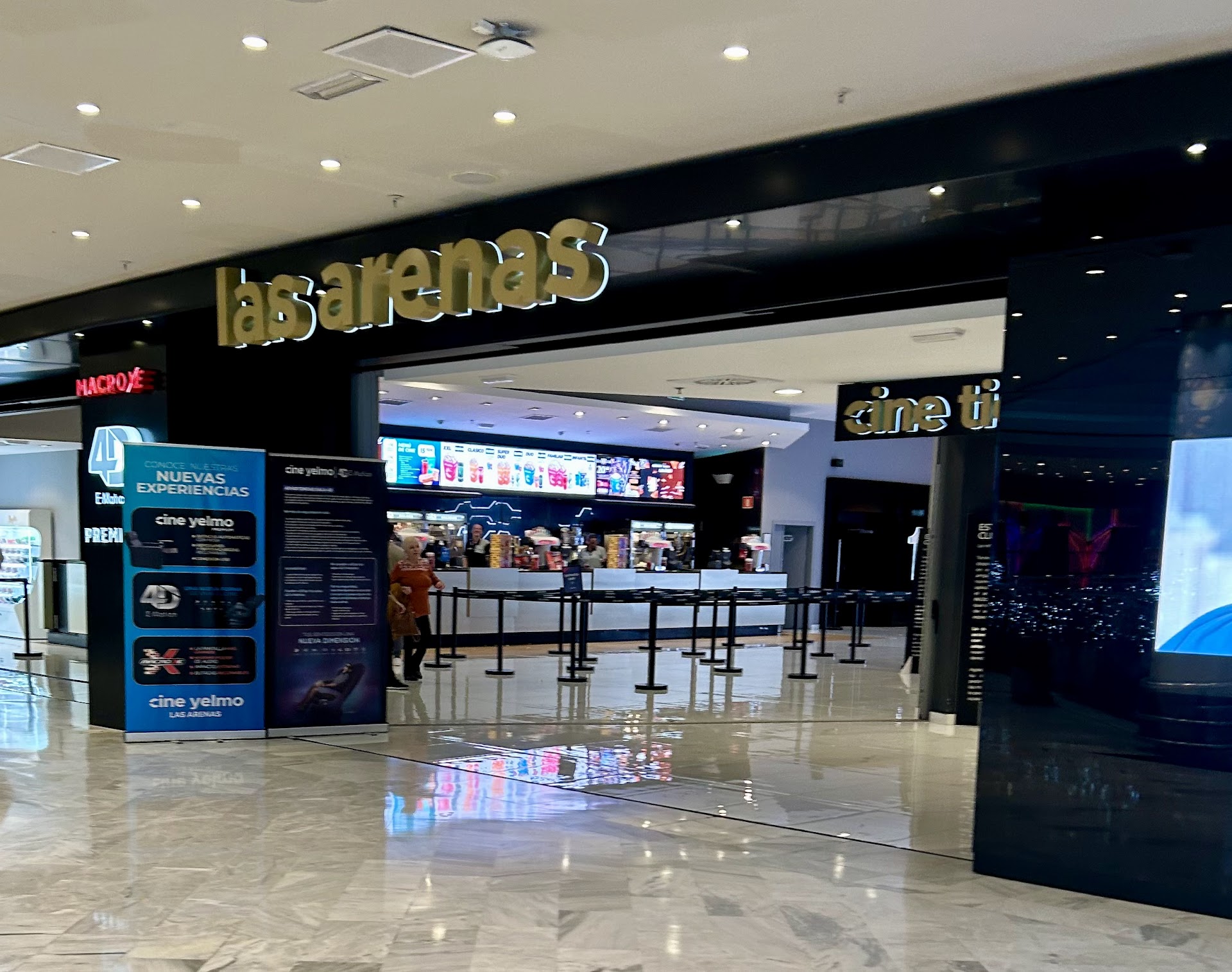 Cine Yelmo Las Arenas