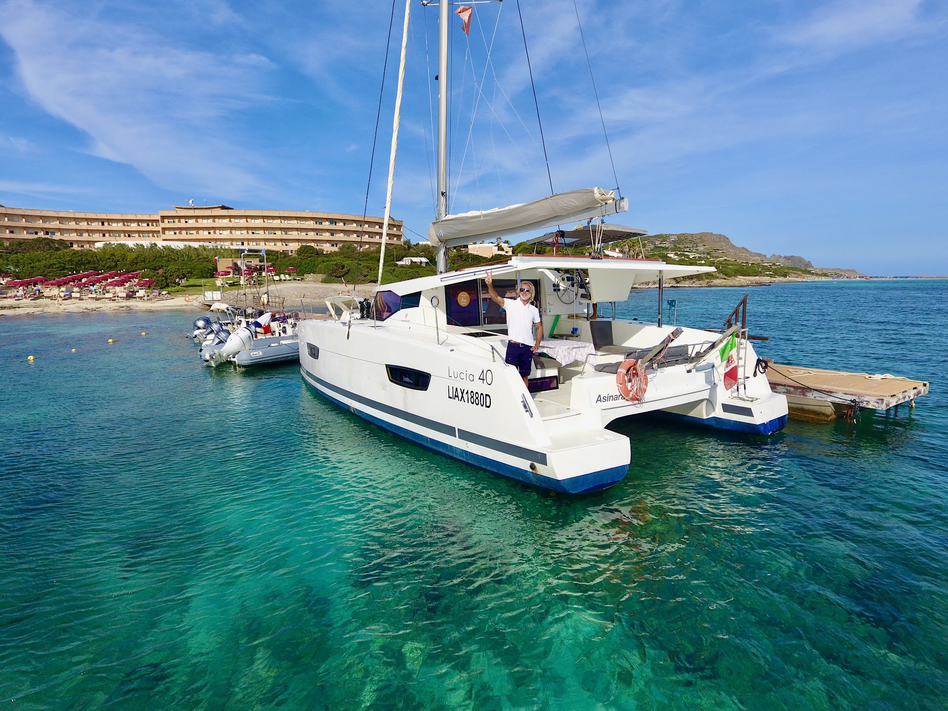 Escursioni Asinara in catamarano Windsurfing Center Stintino