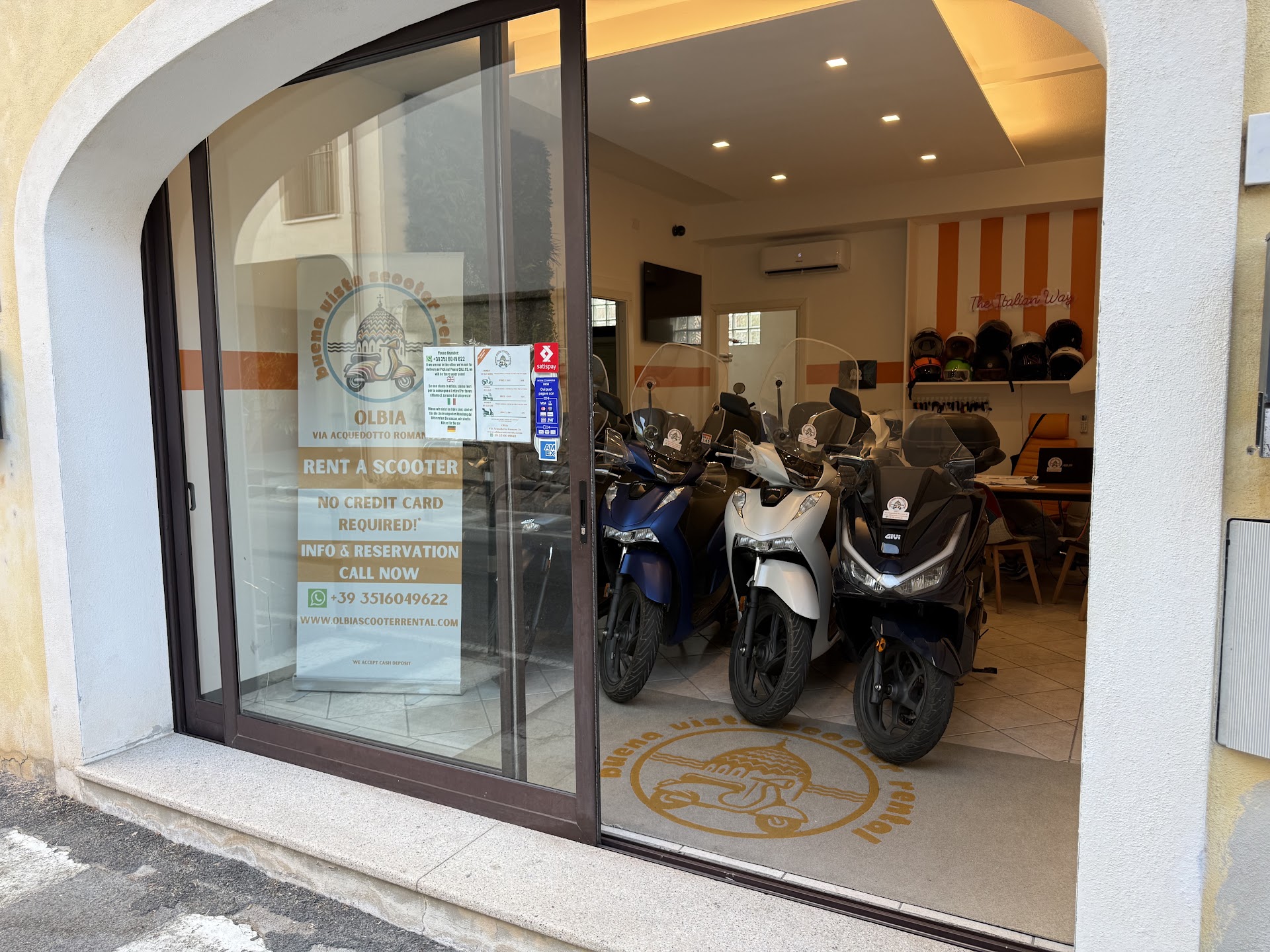 Buena Vista Scooter Rental Olbia