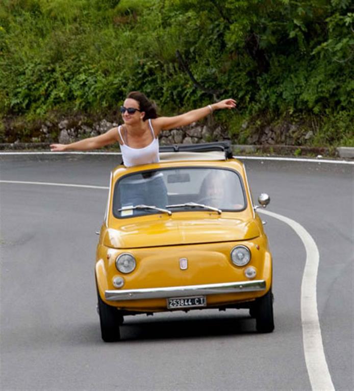 500 Vintage Tour - Classic Car Tours & Hire - Taormina - Sicily