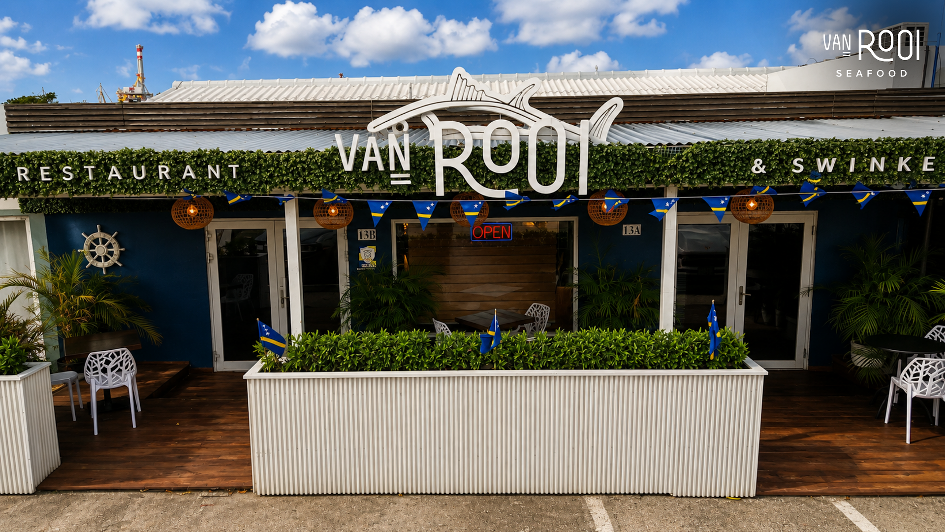 Van Rooi Fish & Seafood Restaurant Curacao