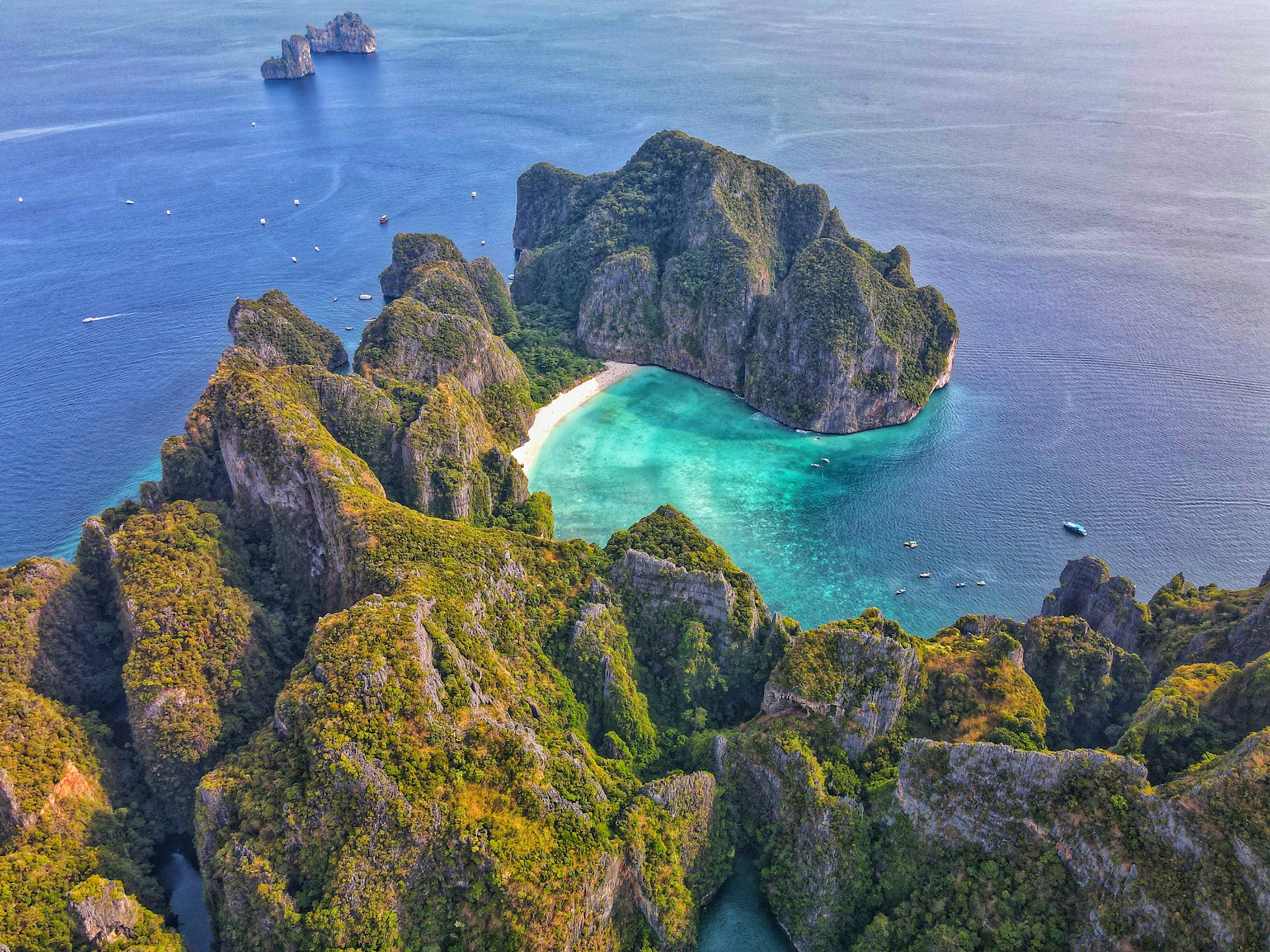 Camel Riding in Phi Phi Leh