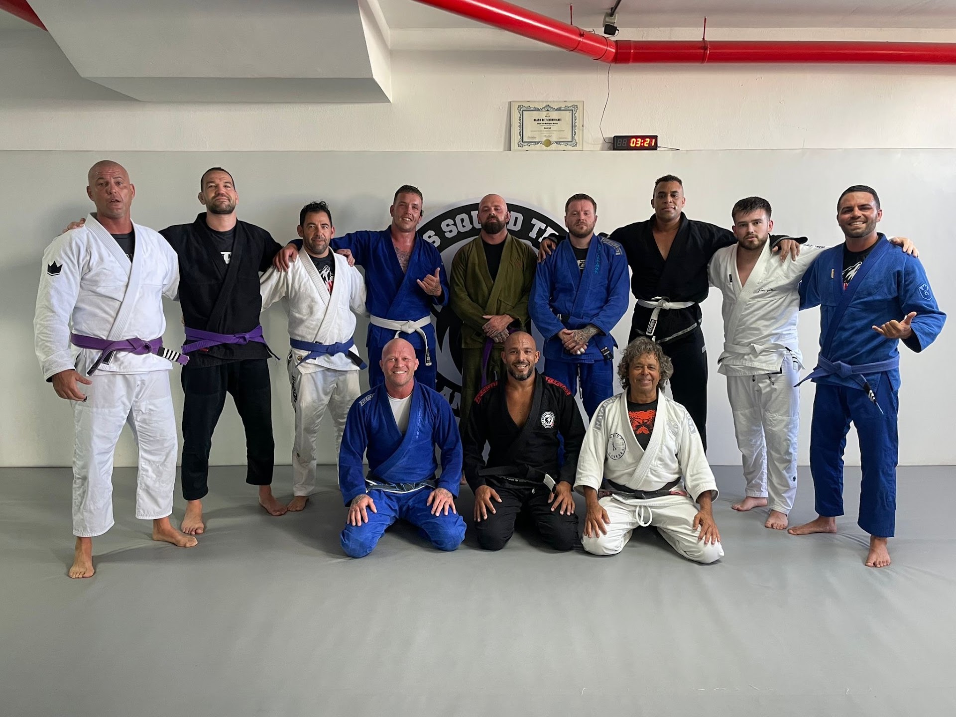 Club Bjj Wolves Squad Team - Gym- Jiujitsu