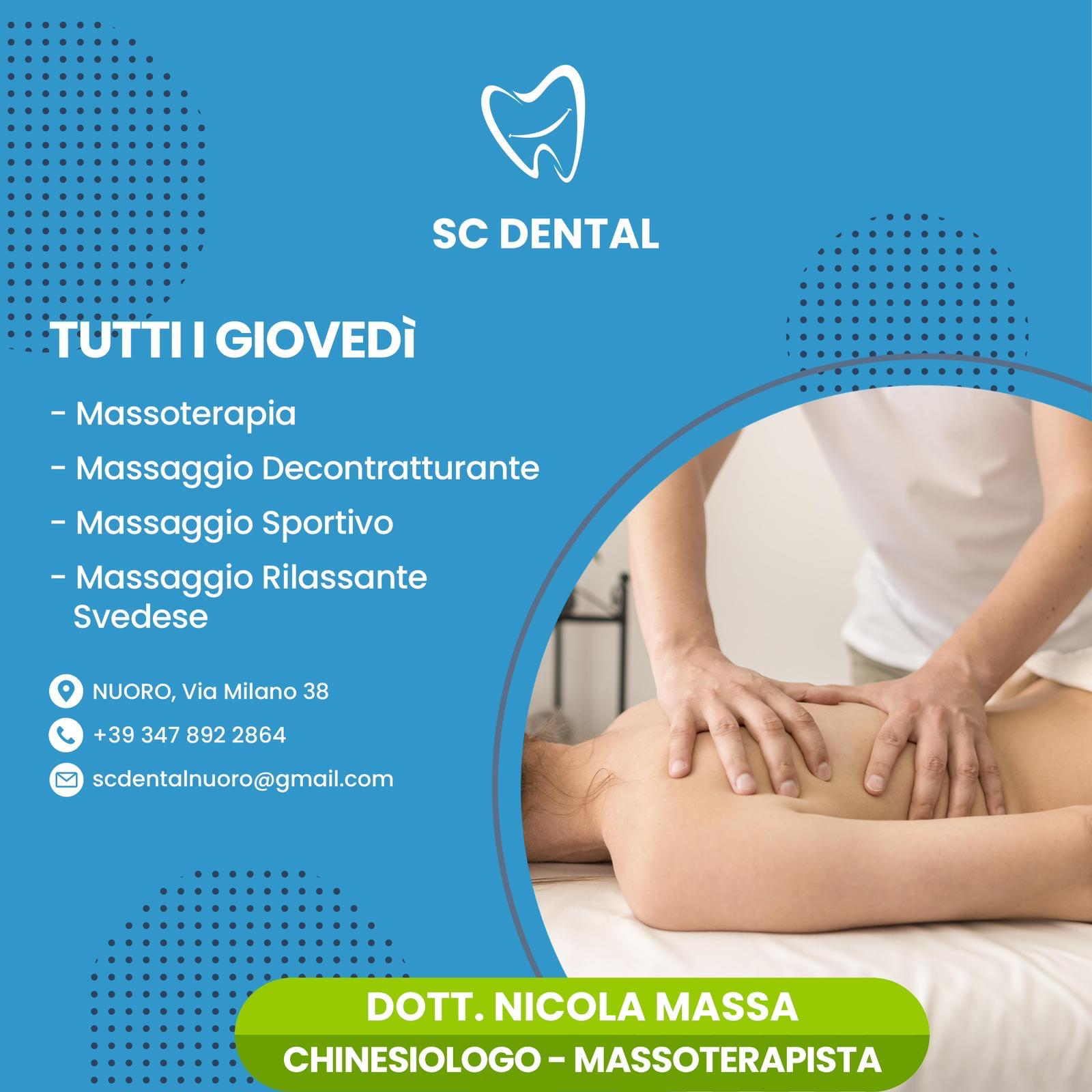 Dott. Nicola Massa - Chinesiologo e Massoterapista