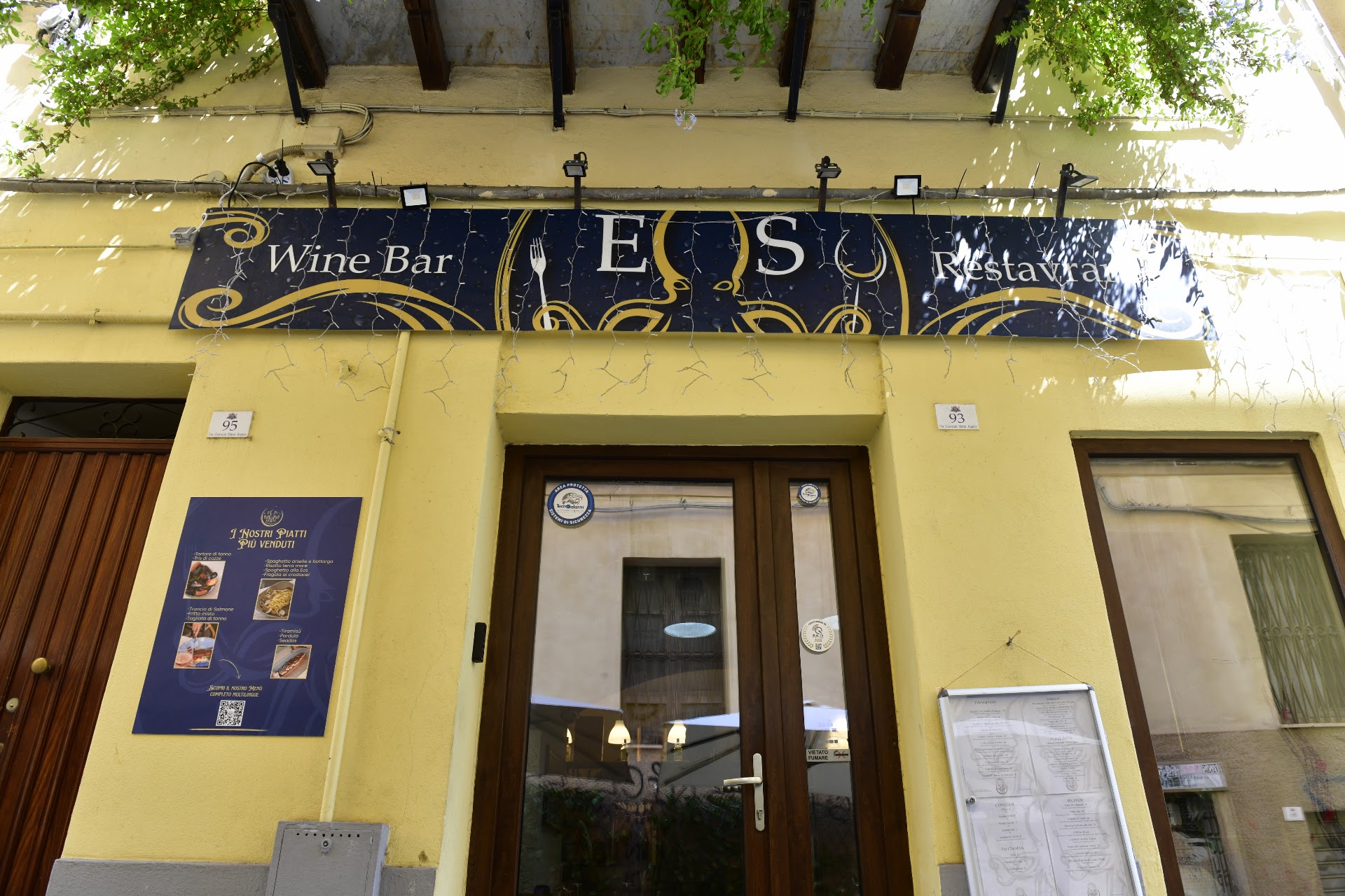 Eos restaurant Cagliari
