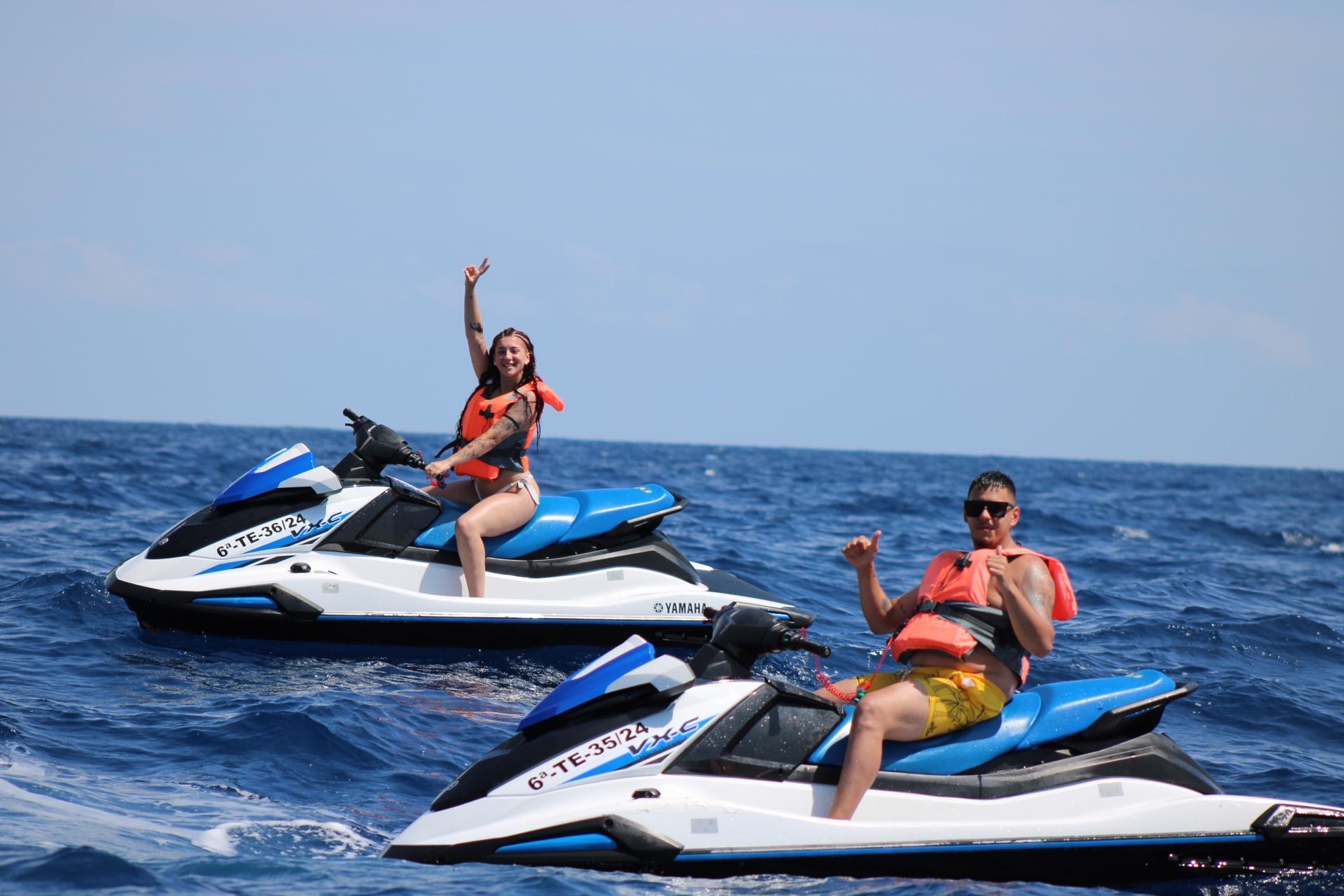 Jet ski island Tenerife