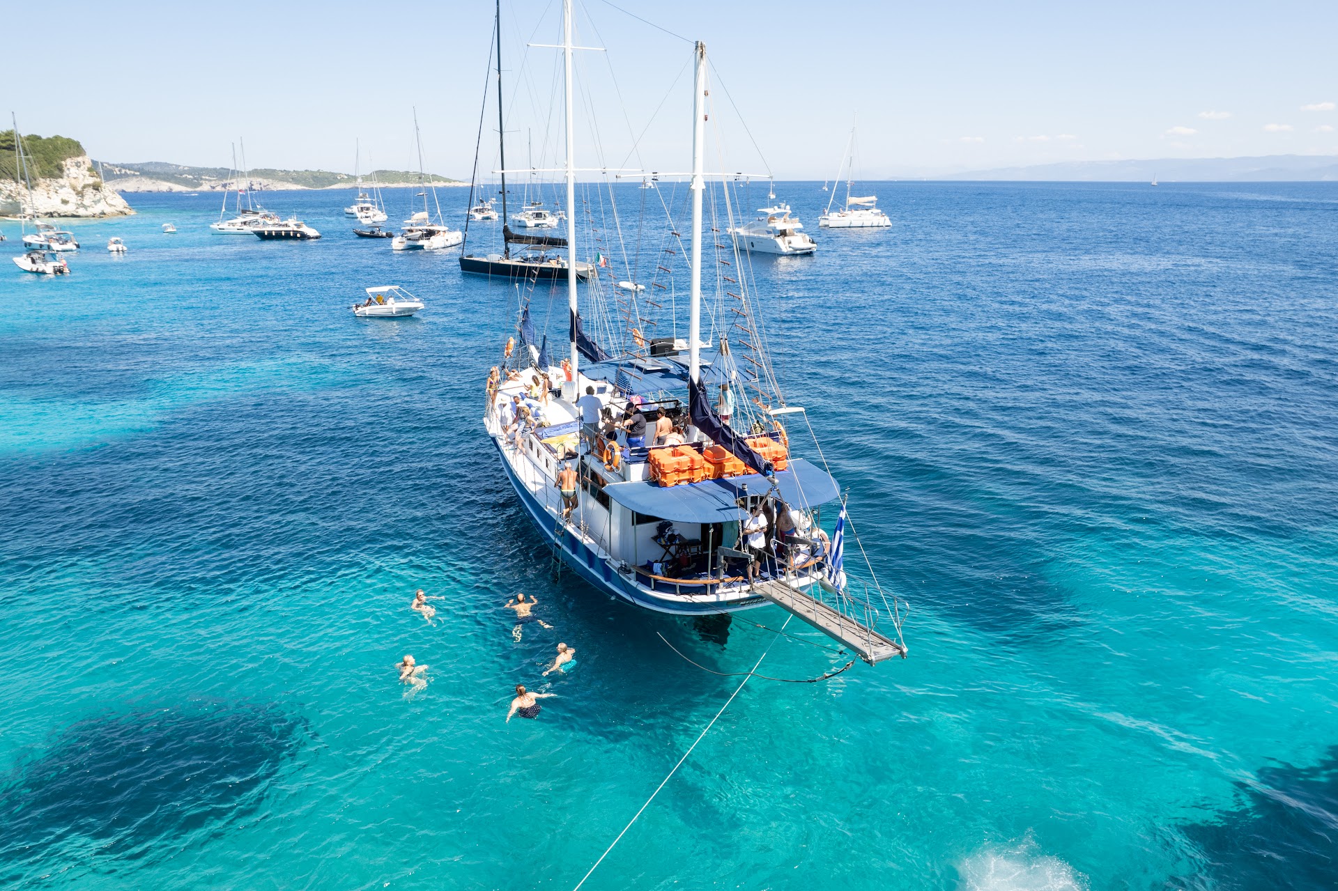 Megalochari Motorsailer Βoat Parga