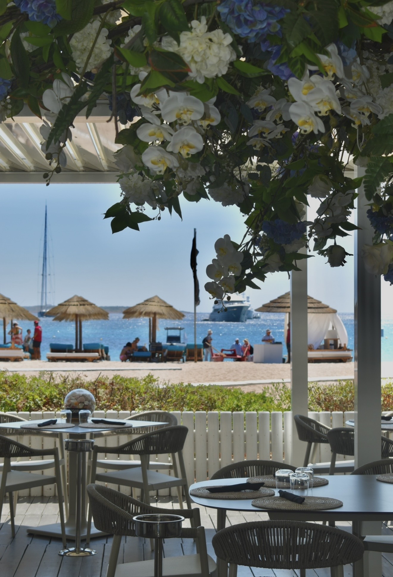 Long Beach Club Cafe Porto Cervo liscia ruja