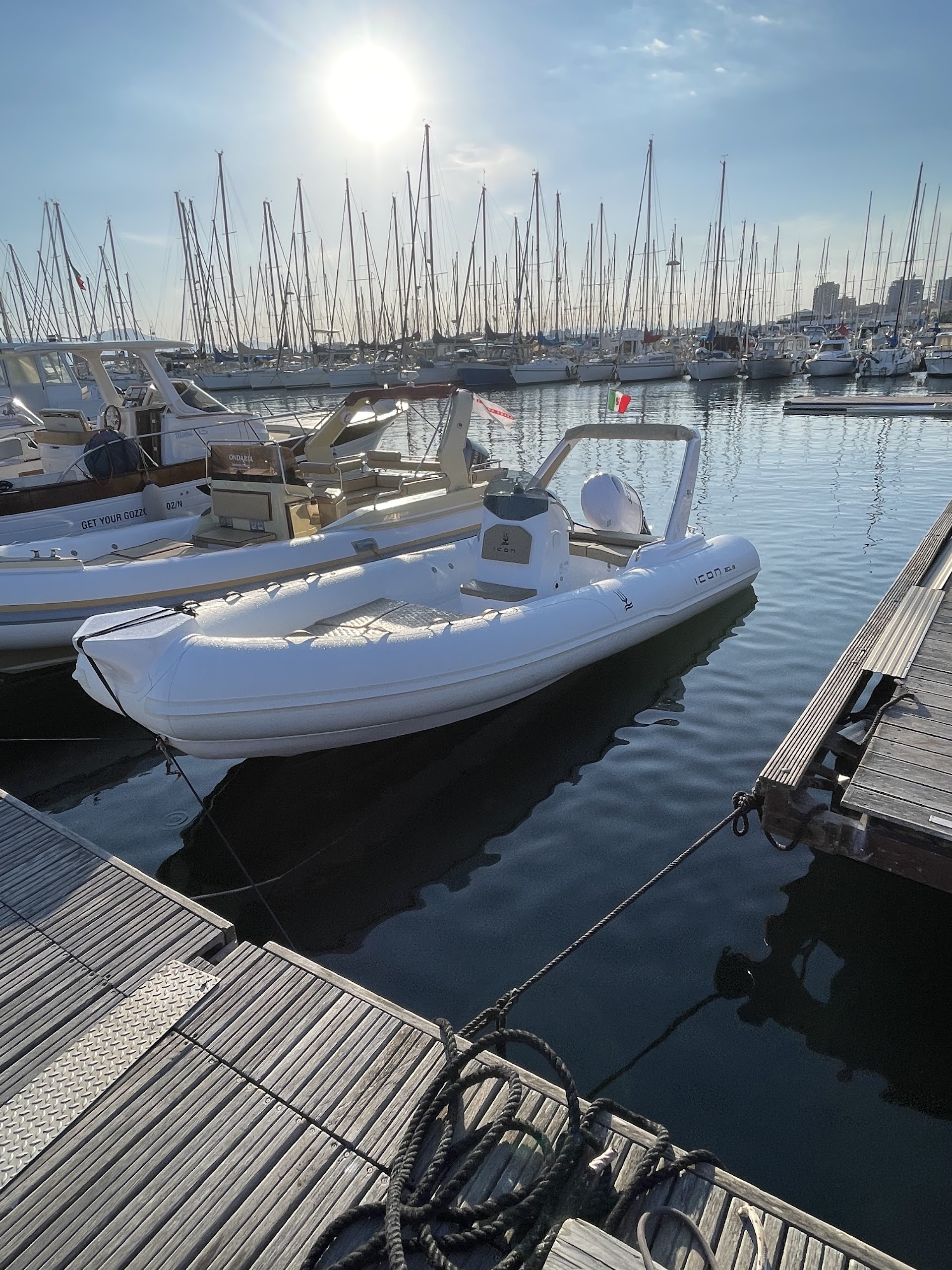 Gin boat charter