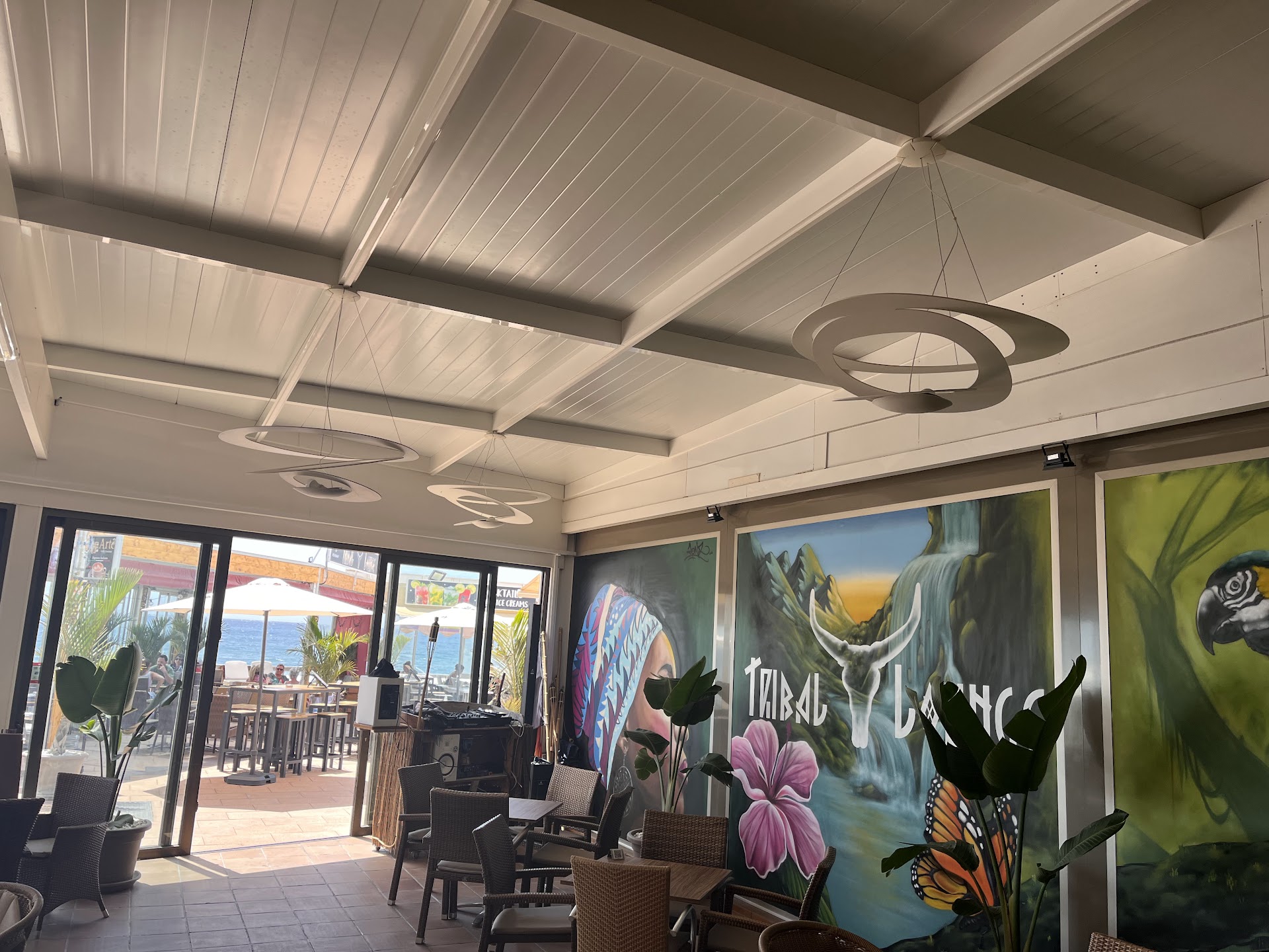 Tribal Lounge beach bar and restaurant